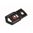 Tarot 250 SE/Pro/DFC 碳纖金屬電池座/電池板(橘色)