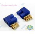 EC3 3.5mm 帶保護套金插/香蕉插頭(1對入)