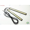 10W COB 17cm 超亮 LED 鋁殼日行燈(黑殼白光/2入)