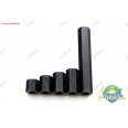 M2*20mm 雙母頭/六角尼龍柱(10入/黑色)