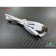 USB 轉 DC5.5-2.1公頭 取電/電源線(700mm)