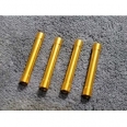 QAV M3*35mm 穿越機專用中縮鋁柱(4入/黃金色)