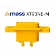 新款 Amass 正廠 XT90NE-M 公頭帶法蘭/M2.5螺母內嵌固定座 <font color=red>(1入)</font>
