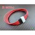 JST-XH 6S/20cm 20AWG 公 ⇔ 母分壓/平衡連接線/延長線(1入)